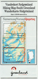 Wandelkaart Qaqortoq - South Greenland | 1:100.000 | Harvey Maps 3 | ISBN 9788790677060