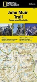 Wandelkaart John Muir Trail Map Guide  | National Geographic 1001 | 1:63.360 | ISBN 9781566956895