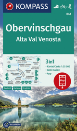 Wandelkaart Obervinschgau | Kompass 041 | 1:25.000 | ISBN 9783990446171