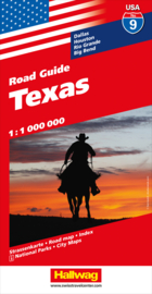 Wegenkaart Texas nr.9 | Hallwag | 1:1,2 miljoen | ISBN 9783828309906