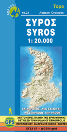 Wandelkaart Syros | Anavasi 10.22 | 1:20.000 | ISBN 9789608195356