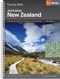 Wegenatlas New Zealand - Nieuw Zeeland | Hema maps | 1:350.000 | ISBN 9781925625035