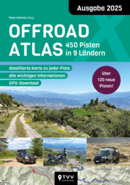 Auto- Motorgids Offroadatlas 2025 | TVV Touristik-Verlag GmbH |  ISBN 9783965990562