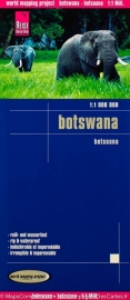 Wegenkaart Botswana | Reise Know How | 1:1 miljoen | ISBN 9783831772773