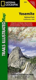 Wandelkaart Yosemite National Park 206 | National Geographic | ISBN 9781566952996