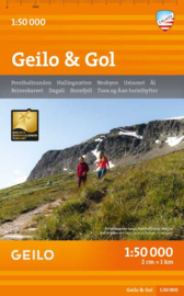 Wandelkaart Geilo | Calazo| 1:50.000 | ISBN 9789189541801