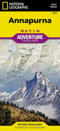 Wandelkaart Annapurna (3003) | National Geographic | 1:125.000 | ISBN 9781566955218