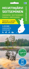 Wandelkaart Helvetinjärvi Seitseminen | Karttakeskus | 1:25 000 | ISBN 9789522663887