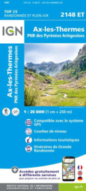Wandelkaart Ax-les-Thermes, Ussat, Les Cabannes9782758553458 | Pyreneeën | IGN 2148ET - IGN 2148 ET | ISBN 9782758553458