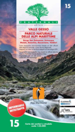 Wandelkaart Valle Gesso Parco Naturale delle Alpi Marittime | Fraternali editore 15 | 1:25.000 | ISBN 9788897465119