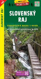 Wandelkaart Slowakije  - Slovensky Raj | 1:50 000 | Shocart 1106 | ISBN 9788072244843