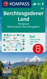 Wandelkaart Berchtesgadener Land / Königssee | Kompass 794 | 1:25.000 | ISBN 9783991219897