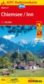 Fietskaart Chiemsee  - Inn | ADFC  nr.27 | ISBN 9783870737306