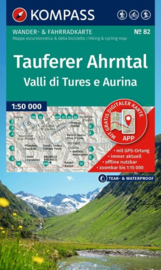 Wandelkaart Tauferer Ahrntal | Kompass 82 | 1:50.000 | ISBN 9783991543275