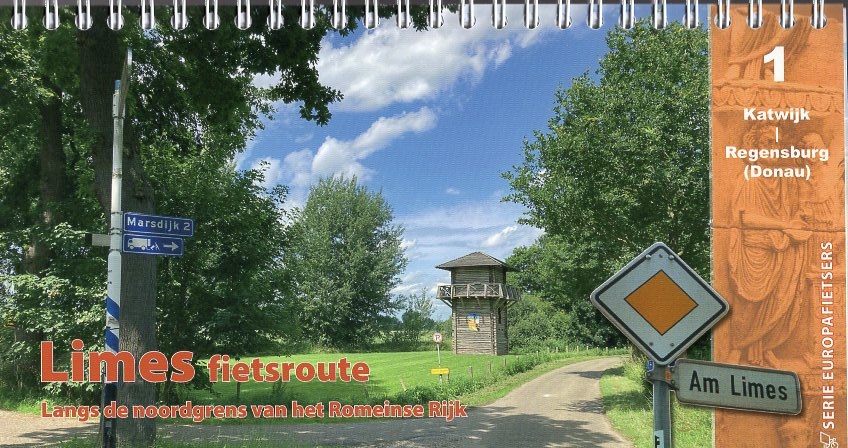 Fietsgids Limes fietsroute 1 Katwijk - Regensburg | Pirola |  ISBN 9789083407623