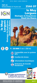 Wandelkaart Le Muy, Var | Provence | IGN 3544OT - IGN 3544 OT