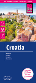 Wegenkaart Kroatië | Reise Know How | 1:300.000 | ISBN 9783831773435
