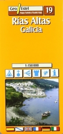 Wegenkaart - Fietskaart Rias Altas- Galicia | GeoEstel  No. T019 | 1:150.000 | ISBN 9788495788344