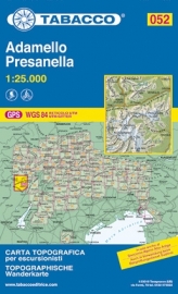 Wandelkaart Adamello - Presanella | Tabacco 52 | ISBN 9788883150876