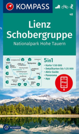 Wandelkaart Lienz - Schobergruppe | Kompass 48 | 1:50.000 | ISBN 9783990448366