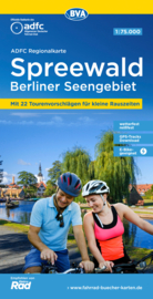 Fietskaart Spreewald, Berliner Seengebiet | BVA - ADFC | 1:75.000 | ISBN 9783969900857