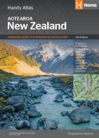 Wegenatlas Nieuw Zeeland - New Zealand handy atlas | Hema Maps | 1:434.000 | ISBN 9781925625042