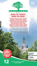 Wandelkaart Bassa Valle Varaita - Bassa Valle Maira | Ed. Fraternali 12 | 1:25.000 | ISBN 9788897465324