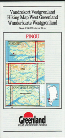 Wandelkaart Pingu - West Greenland | 1:100.000 | Harvey Maps 9 | ISBN 9788790677183