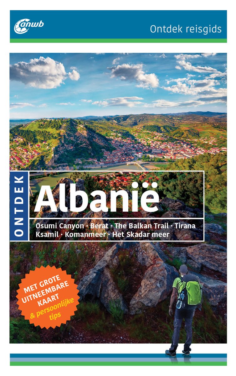 Reisgids Albanië| ANWB  Ontdek | ISBN 9789018054175