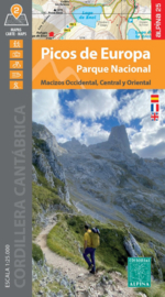 Wandelkaart Picos de Europa PN - Macizo Occidental, Central y Oriental | Editorial Alpina | 1:25.000 | ISBN  9788470111495