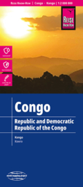 Wegenkaart Congo - Kongo | Reise Know How | 1:2 miljoen | ISBN 9783831771912