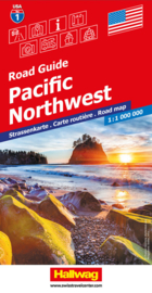 Wegenkaart Pacific NorthWest nr.1 | Hallwag | 1:1,2 miljoen | ISBN 9783828310810