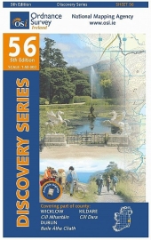 Wandelkaart Ordnance Survey / Discovery series | Wicklow / Dublin / Kildare 56 | ISBN 9781908852342