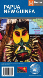 Wegenkaart Papua New Guinea | HEMA Maps | 1;2,6 miljoen | ISBN 9781922668882