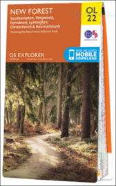 Wandelkaart New Forest | Ordnance Survey OLM 22 | ISBN 9780319263921