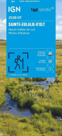 Wandelkaart Ste-Eulalie-d'Olt - Hte Vallée du Lot - Mt d'Aubrac | Cevennen | IGN 2538 OT - IGN 2538OT | ISBN 9782758557357