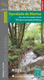 Wandelkaart Serralada de Marina  | Editorial Alpina | 1:25.000 | ISBN 9788480905183