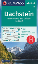 Wandelkaart Dachstein - Ausseerland | Kompass 20 | 1:50.000 | ISBN 9783991213840