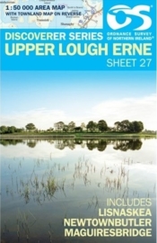 Wandelkaart Upper Lough Erne | Discovery Northern Ireland 27 - Ordnance survey | 1:50.000 | ISBN 9781911643012