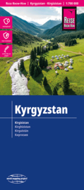 Wegenkaart Kirgizië | Reise Know How | 1:700.000 | ISBN 9783831774616