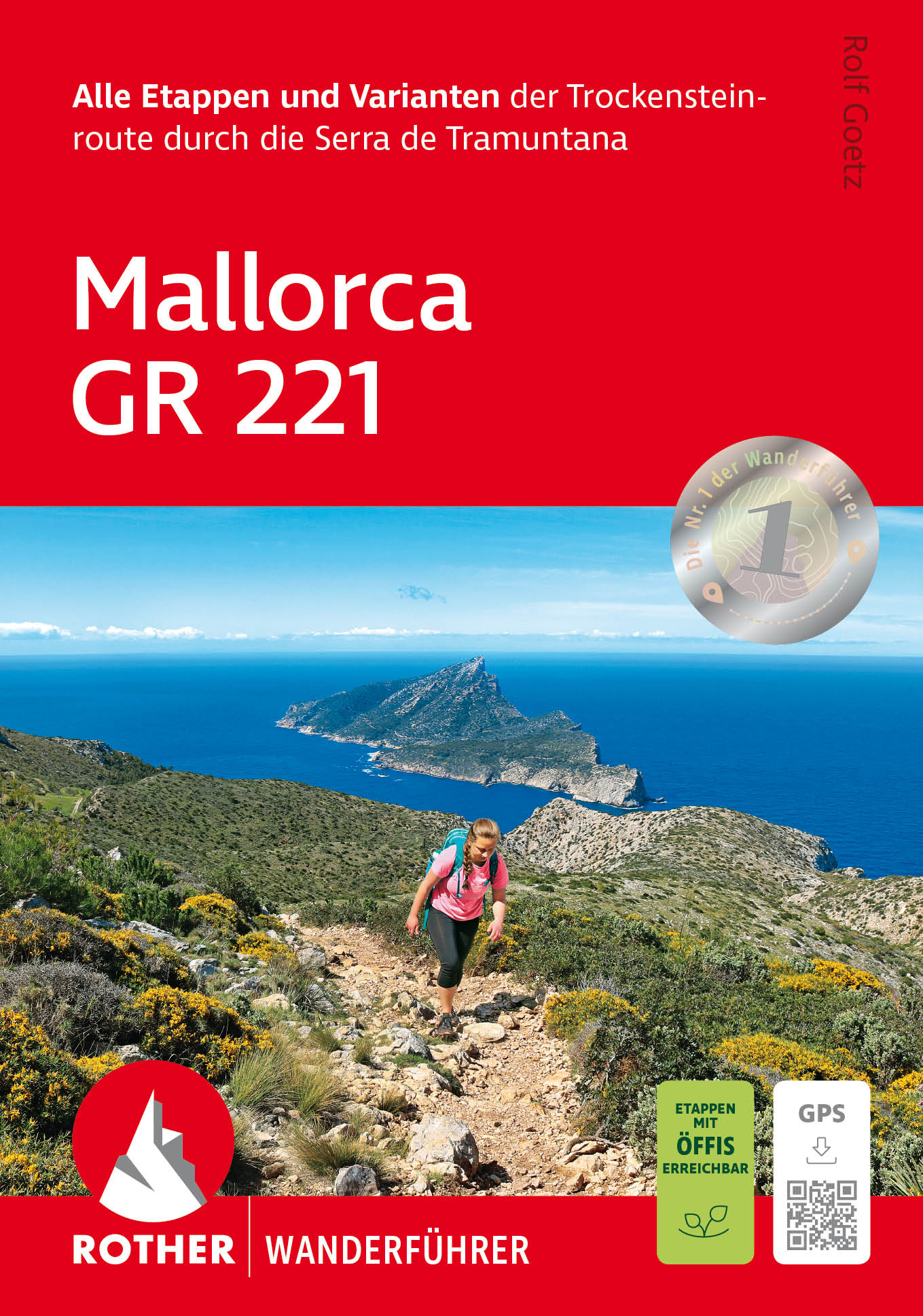 Wandelgids Mallorca GR221 | Rother Verlag | ISBN 9783763314263