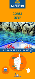 Wegenkaart  Corsica 2027 | Michelin 17528 | 1:200.000 | ISBN 9782067271685