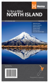 Wegenkaart Nieuw Zeeland Noordereiland | HEMA Maps | 1:1 miljoen | ISBN 9781925625301