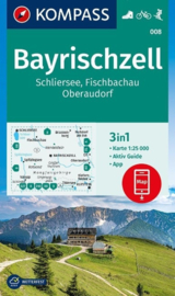 Wandelkaart Bayrischzell | Kompass 008 | 1:25.000 | ISBN 9783991212188