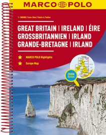 Wegenatlas Groot Brittannie & Ierland 2019 | Marco Polo | ISBN 9783829736923