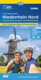 Fietskaart Niederrhein Nord | BVA | 1:50.000 | ISBN 9783969901915