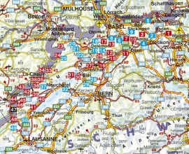 Wandelgids Schweizer Jura | Rother Verlag | tussen Zürich, Basel en Geneve | ISBN 9783763341573