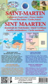 Wegenkaart  Saint-Martin / Sint Maarten (French & Dutch Caribbean) | Kaprowski Maps | ISBN 9791095793151