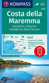 Wandelkaart Costa della Maremma | Kompass 2469 | 1:50.000 | ISBN 9783990444474