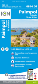 Wandelkaart 0814OT - 0814 OT Paimpol, Pleubian, île de Bréhat, Tréguier, Ploubazlanec, Plouézec | Bretagne | ISBN 9782758551751